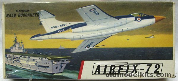 Airfix 1/72 Blackburn NA 39 Buccaneer, 384 plastic model kit